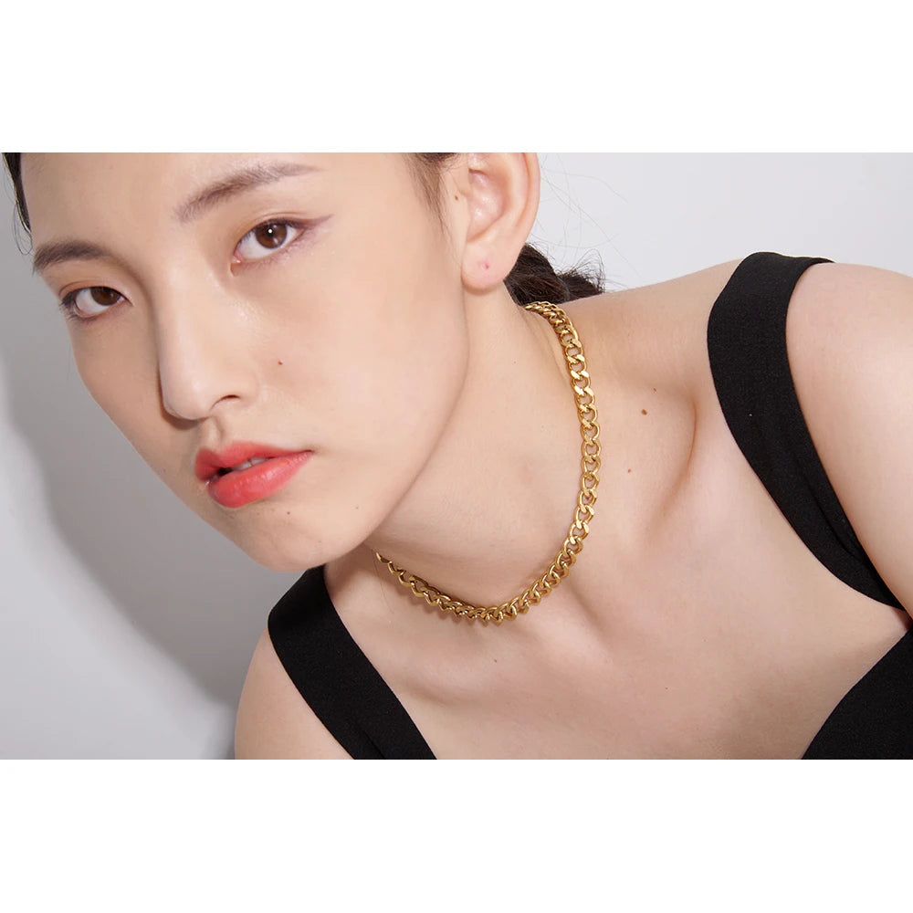 Classic Cuban Choker - Cardi Bella