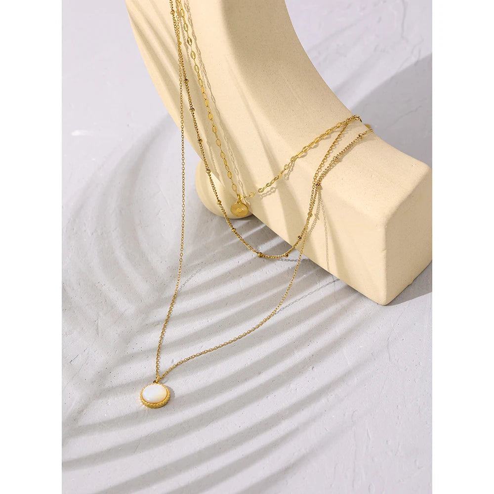 Solstice Crest Necklace - Cardi Bella