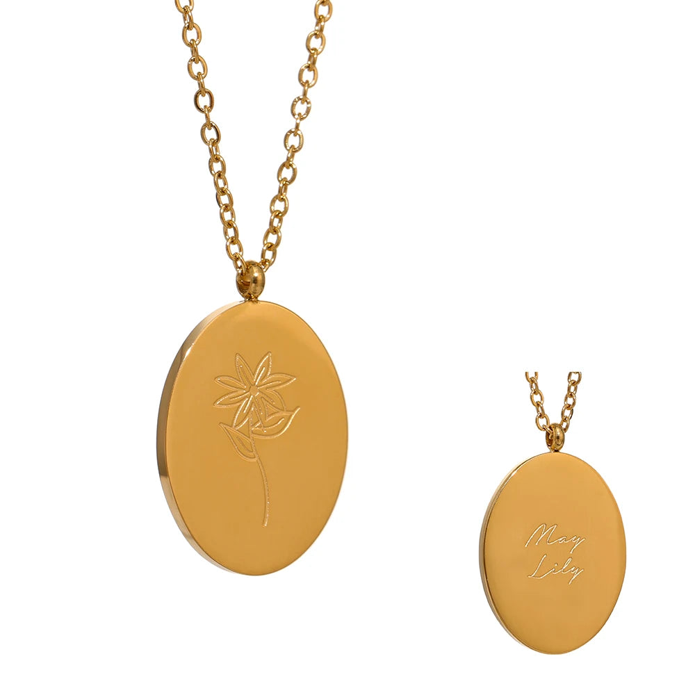 Birth Blossom Locket - Cardi Bella