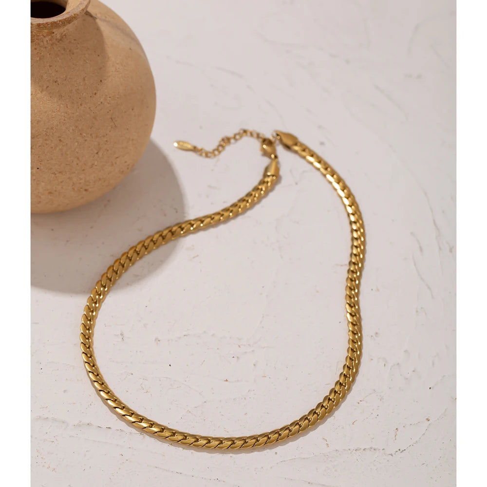 Cuban Snake Chain - Cardi Bella