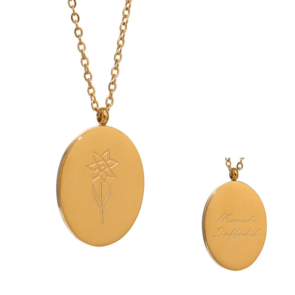 Birth Blossom Locket - Cardi Bella