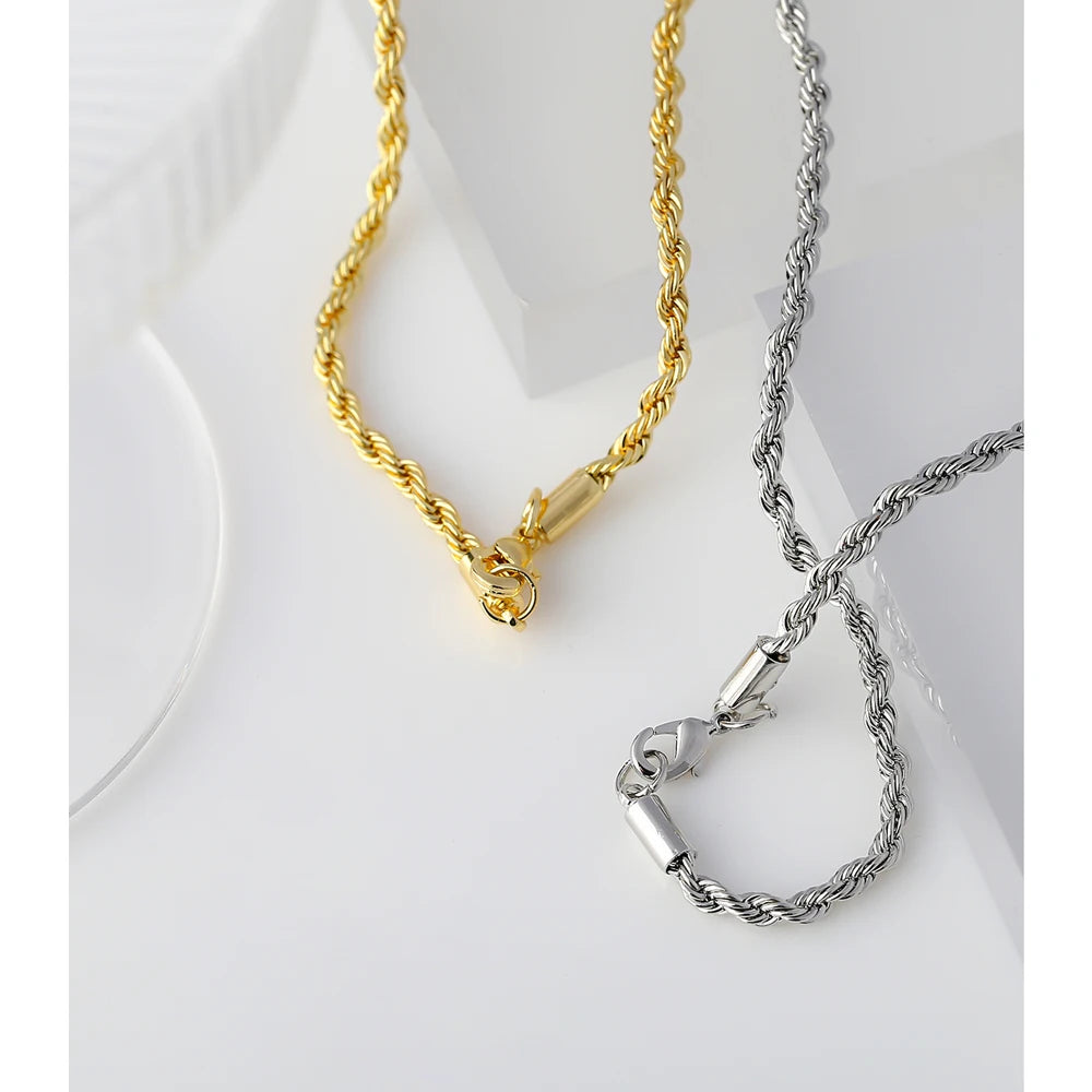 Twisted Rope Chain - Cardi Bella