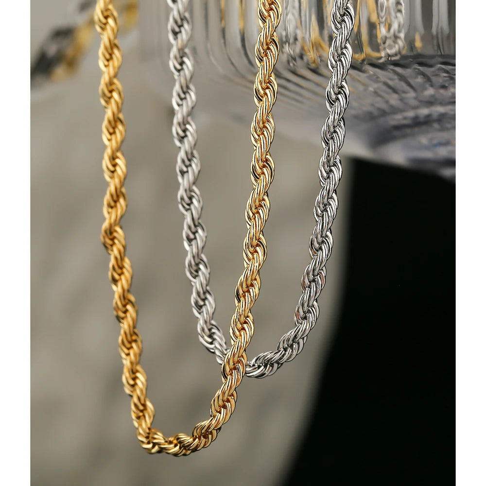 Twisted Rope Chain - Cardi Bella