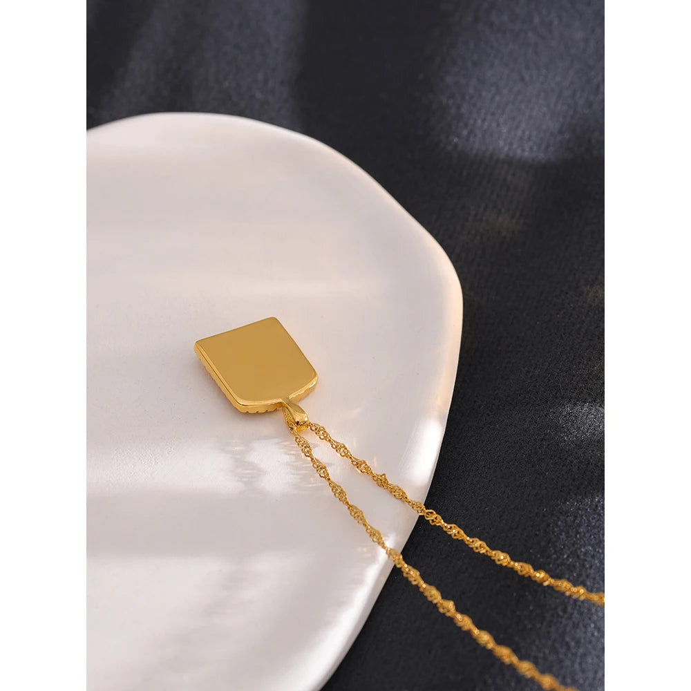 Golden Sun Medallion Necklace - Cardi Bella