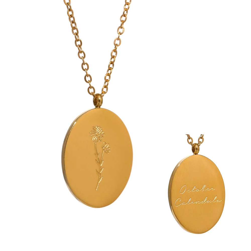 Birth Blossom Locket - Cardi Bella