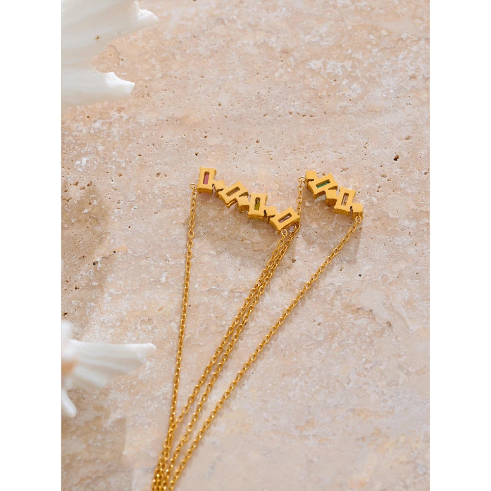 Cielo Brillo Necklace - Cardi Bella