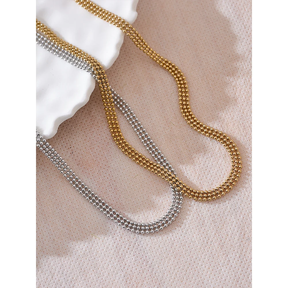 Triple Bead Chain - Cardi Bella