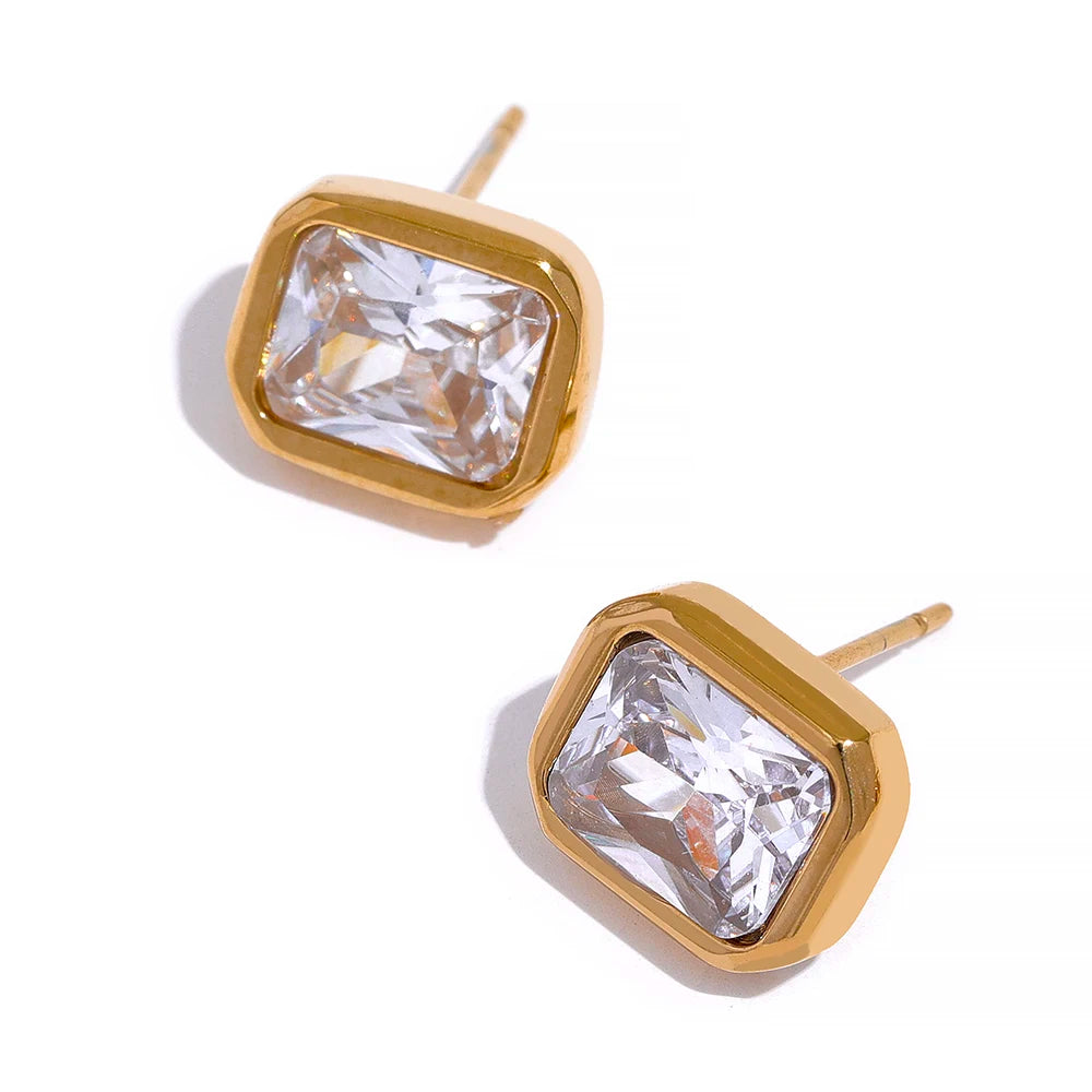 Luzia Stud Earrings - Cardi Bella