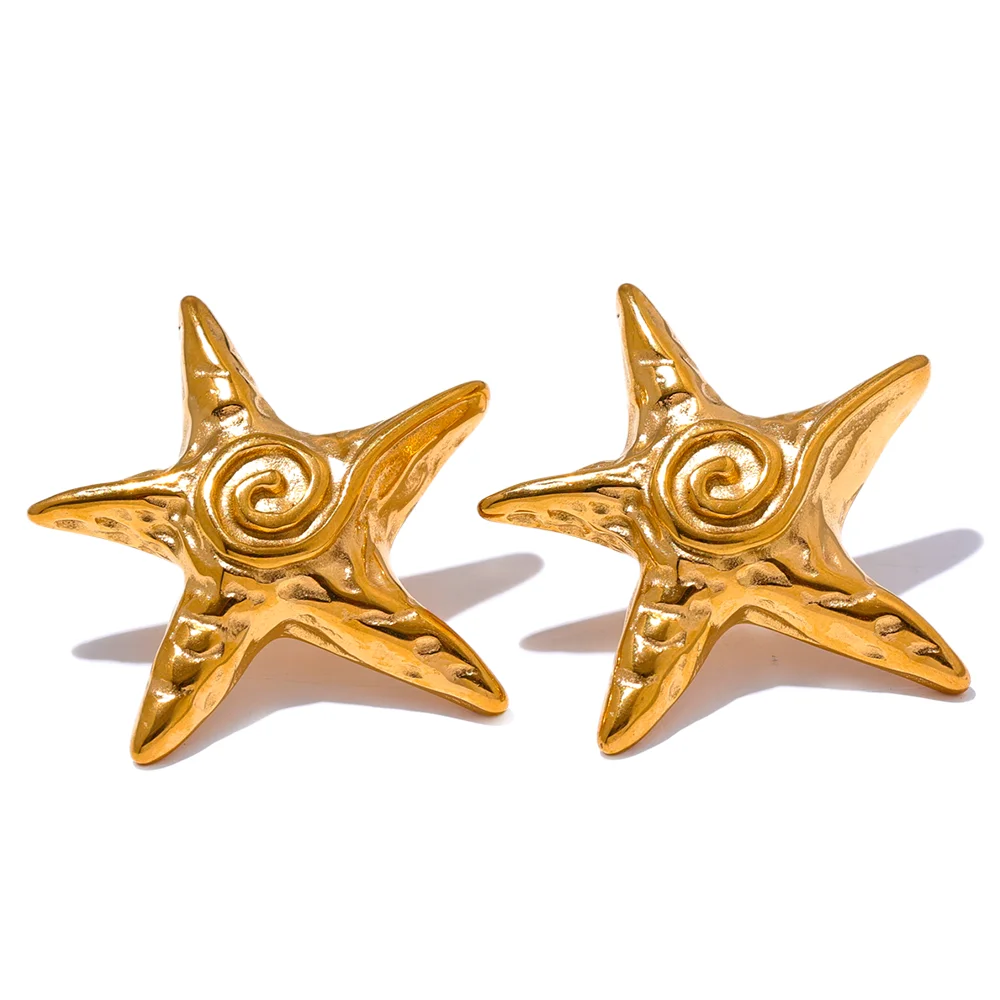 Estrella Marina Stud Earrings