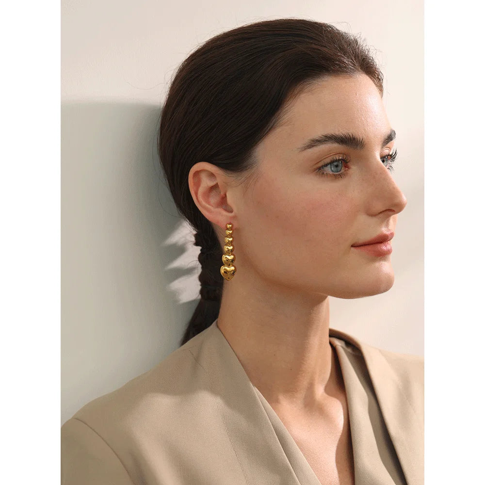 Corazón Infinity Earrings