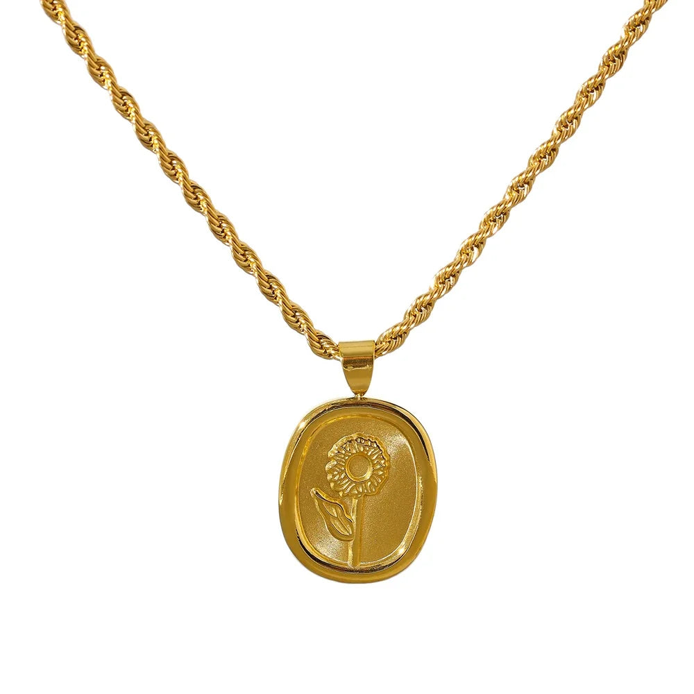 Sunlit Petal Necklace - Cardi Bella