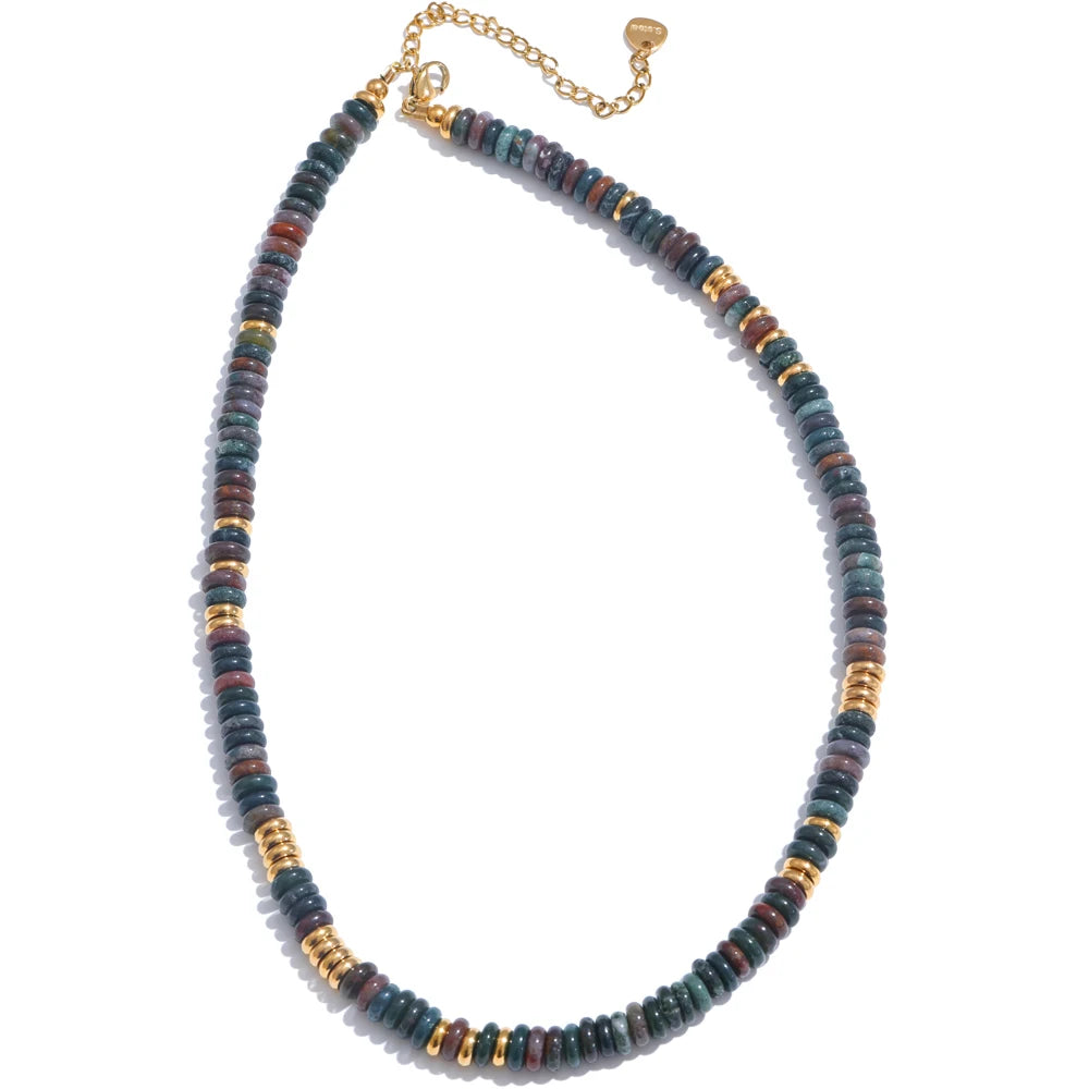 Nomad Beaded Necklace - Cardi Bella