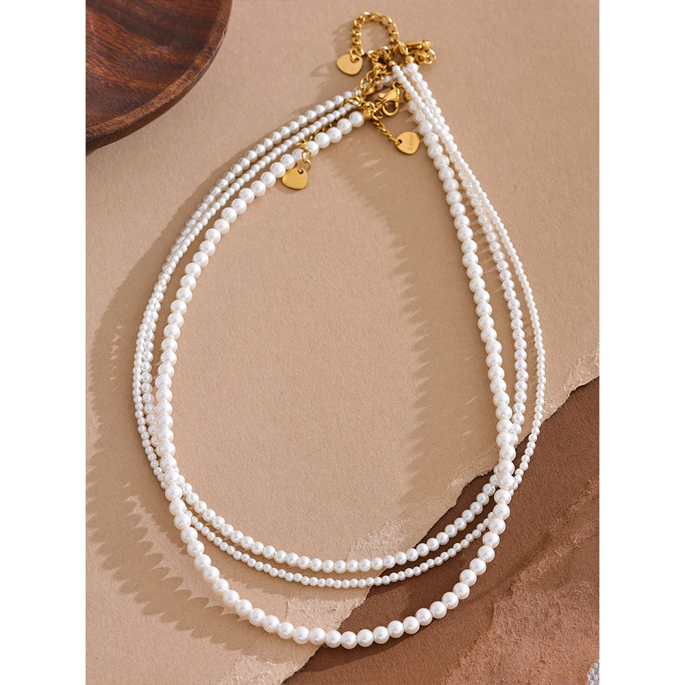 Perla Fina Necklace - Cardi Bella