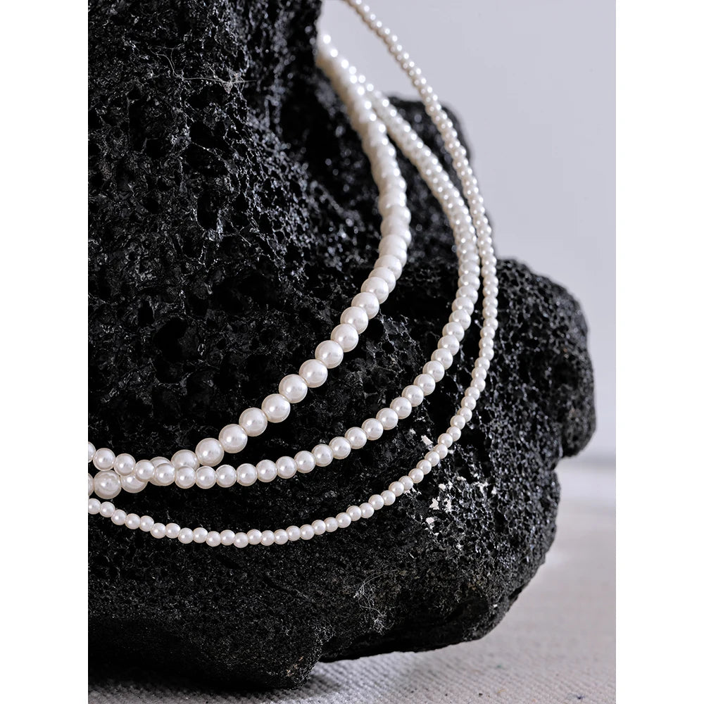 Perla Fina Necklace - Cardi Bella