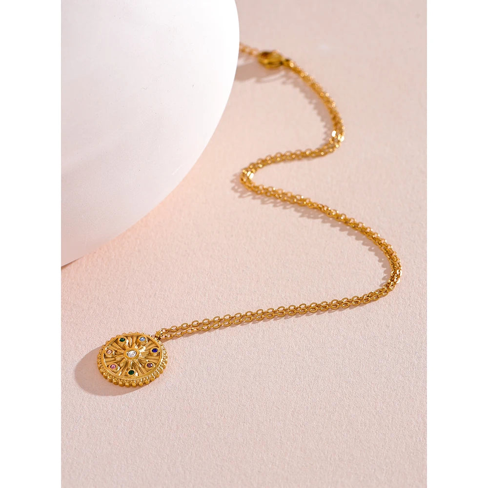 Sol de Vida Necklace - Cardi Bella