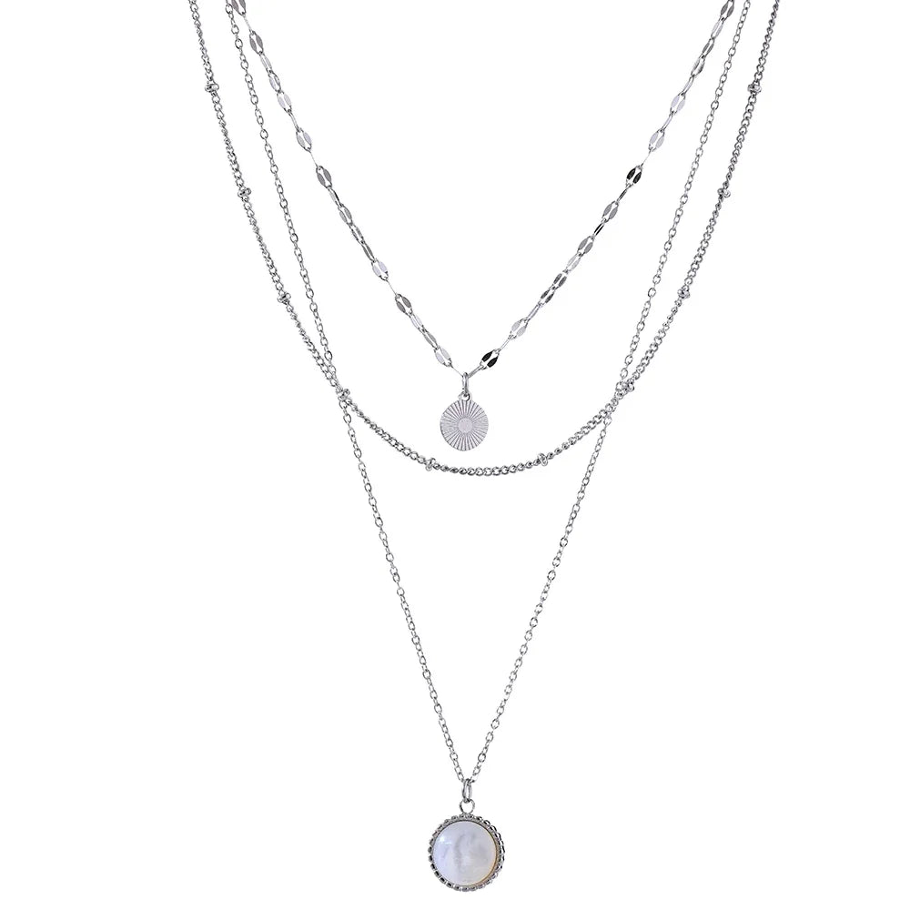 Solstice Crest Necklace - Cardi Bella