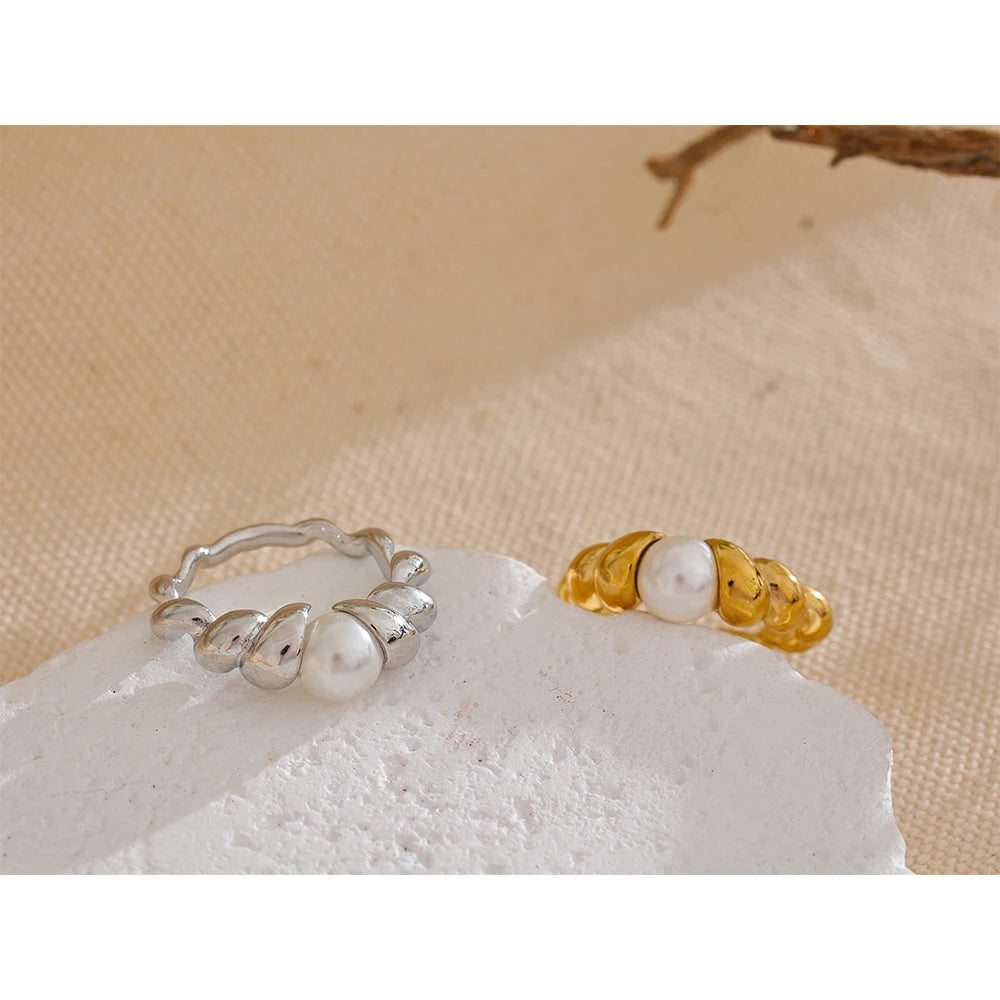 Oro Perla Ring