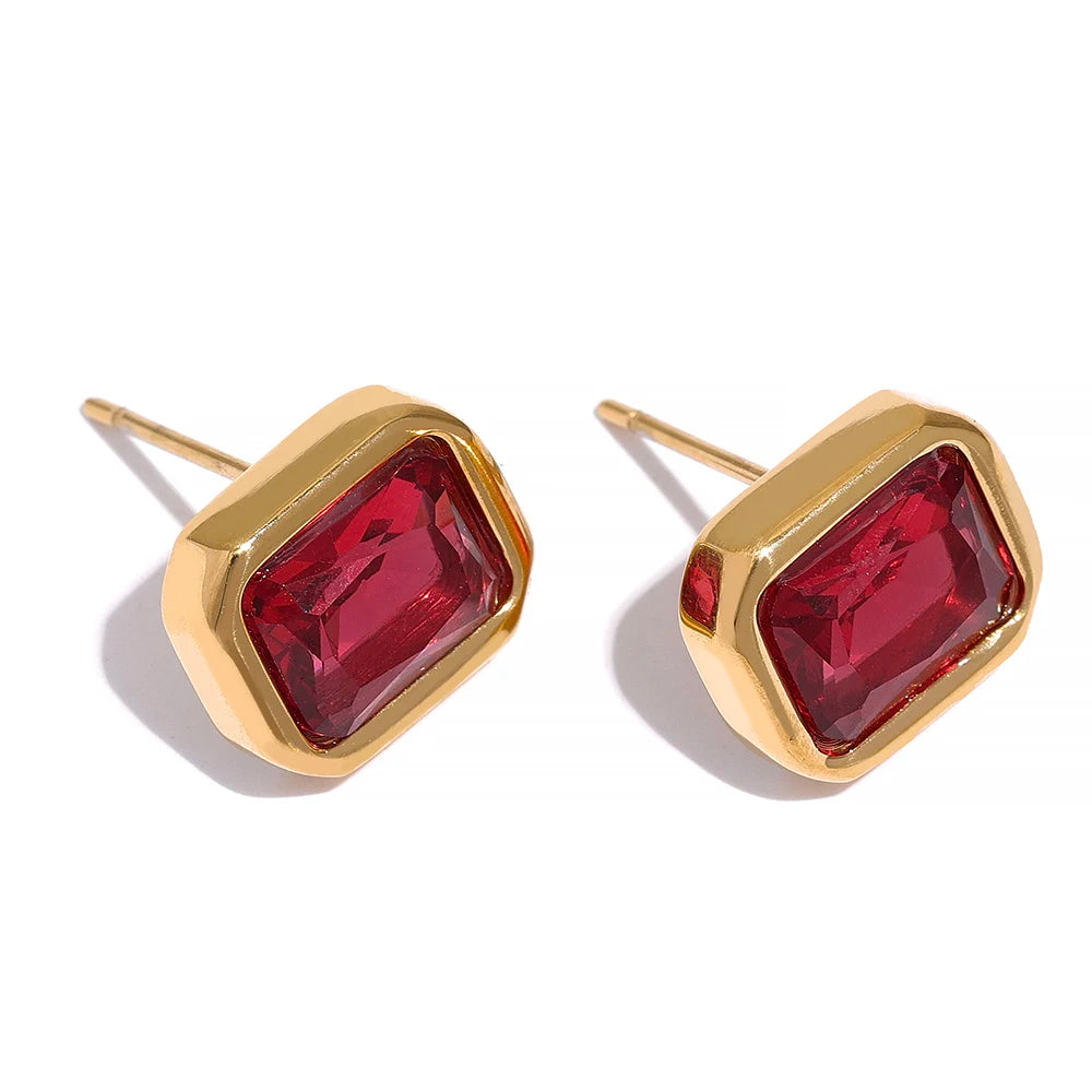 Luzia Stud Earrings - Cardi Bella