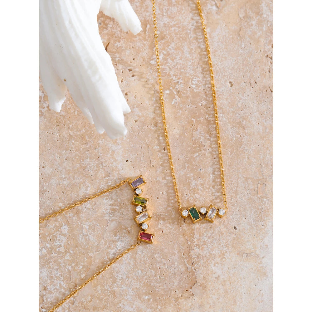 Cielo Brillo Necklace - Cardi Bella