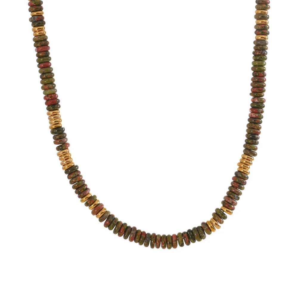 Nomad Beaded Necklace - Cardi Bella