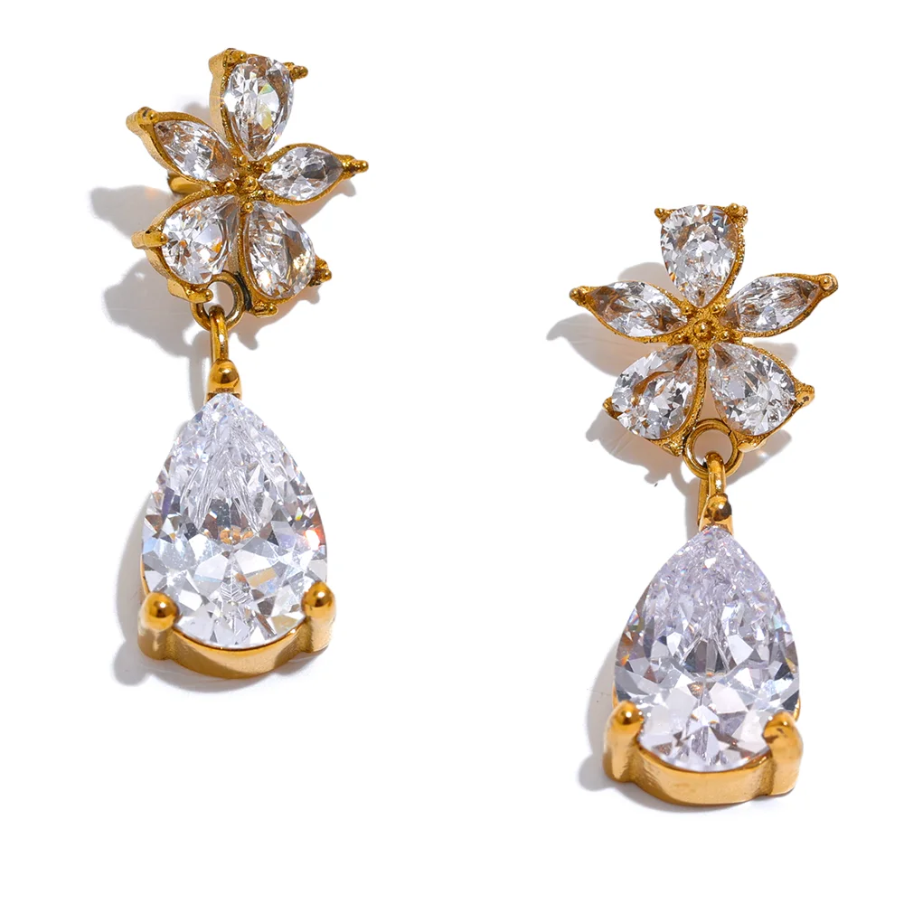 Orquídea Divina Earrings - Cardi Bella