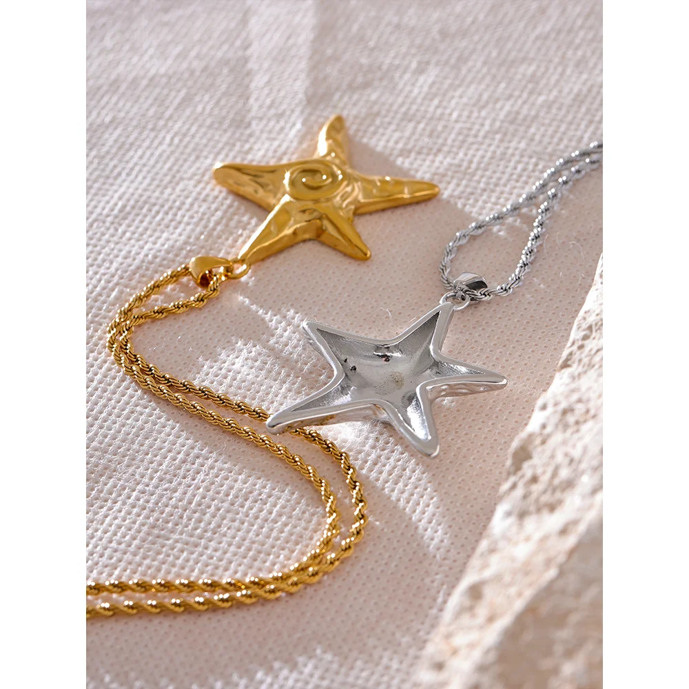 Beach Trip Star Fish Pendant - Cardi Bella