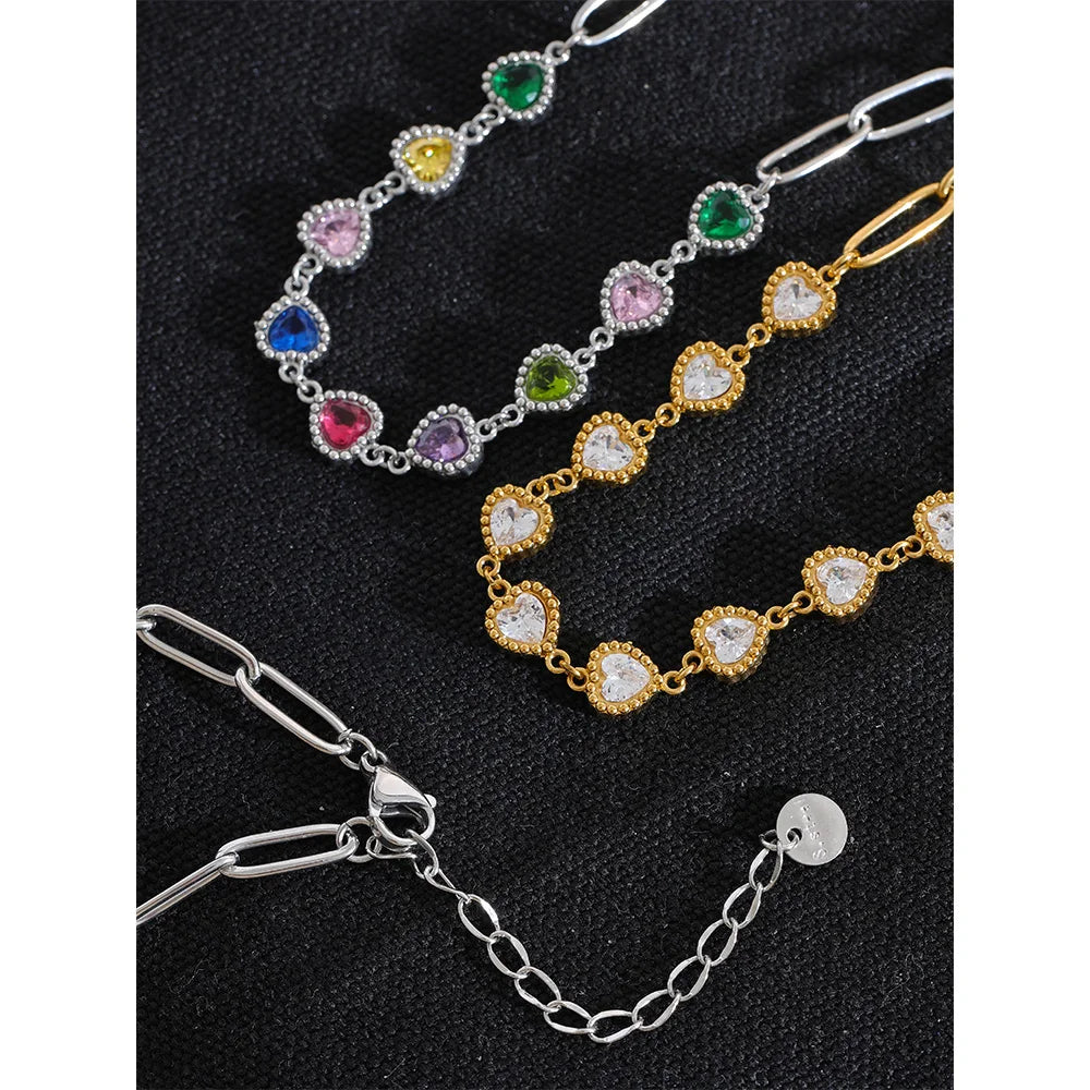 Corazón Encantado Necklace - Cardi Bella