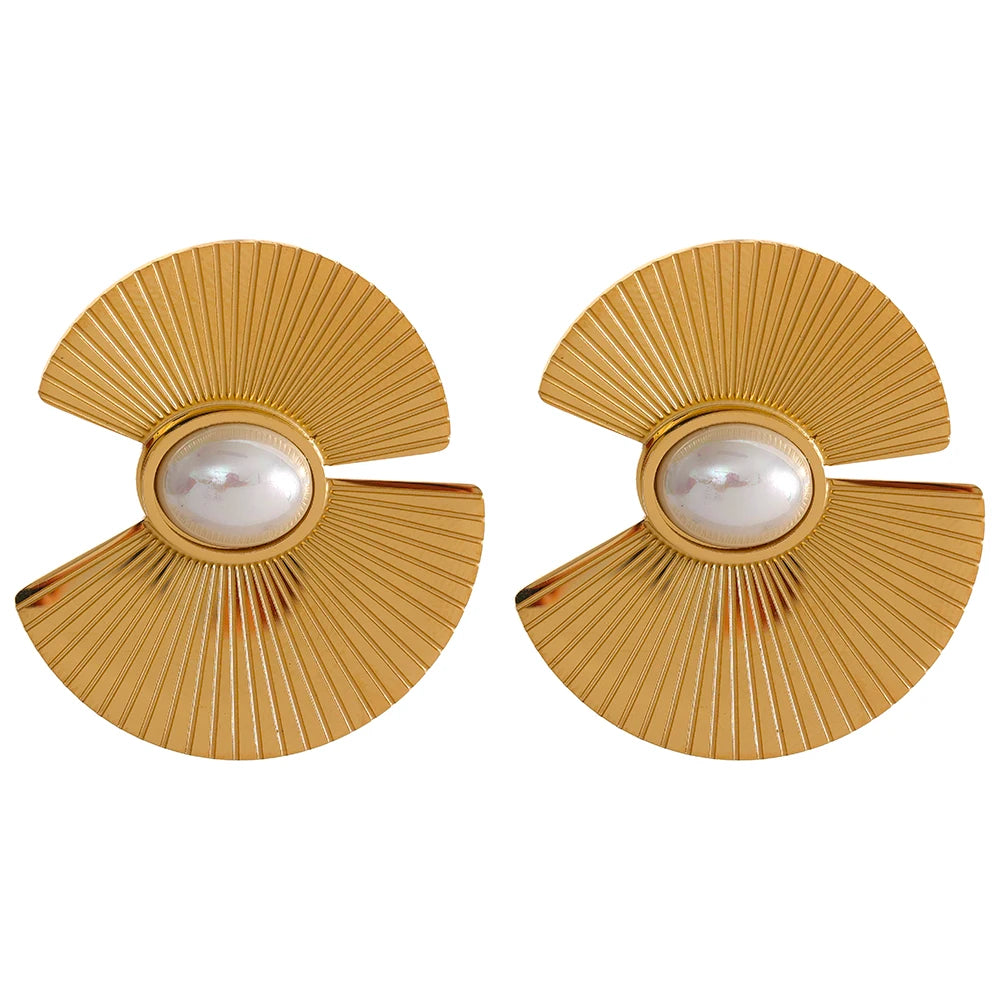 Florencia Pearl Studs