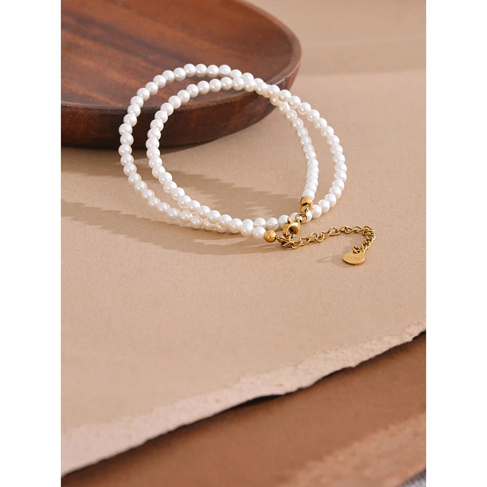 Perla Fina Necklace - Cardi Bella