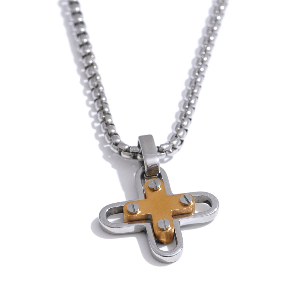 Faith & Strength Cross Necklace Collection - Cardi Bella