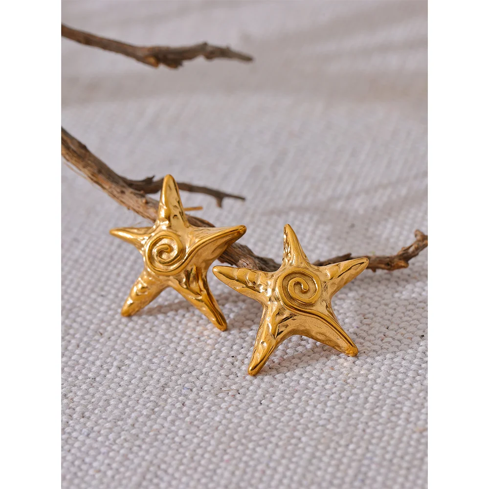 Estrella Marina Stud Earrings