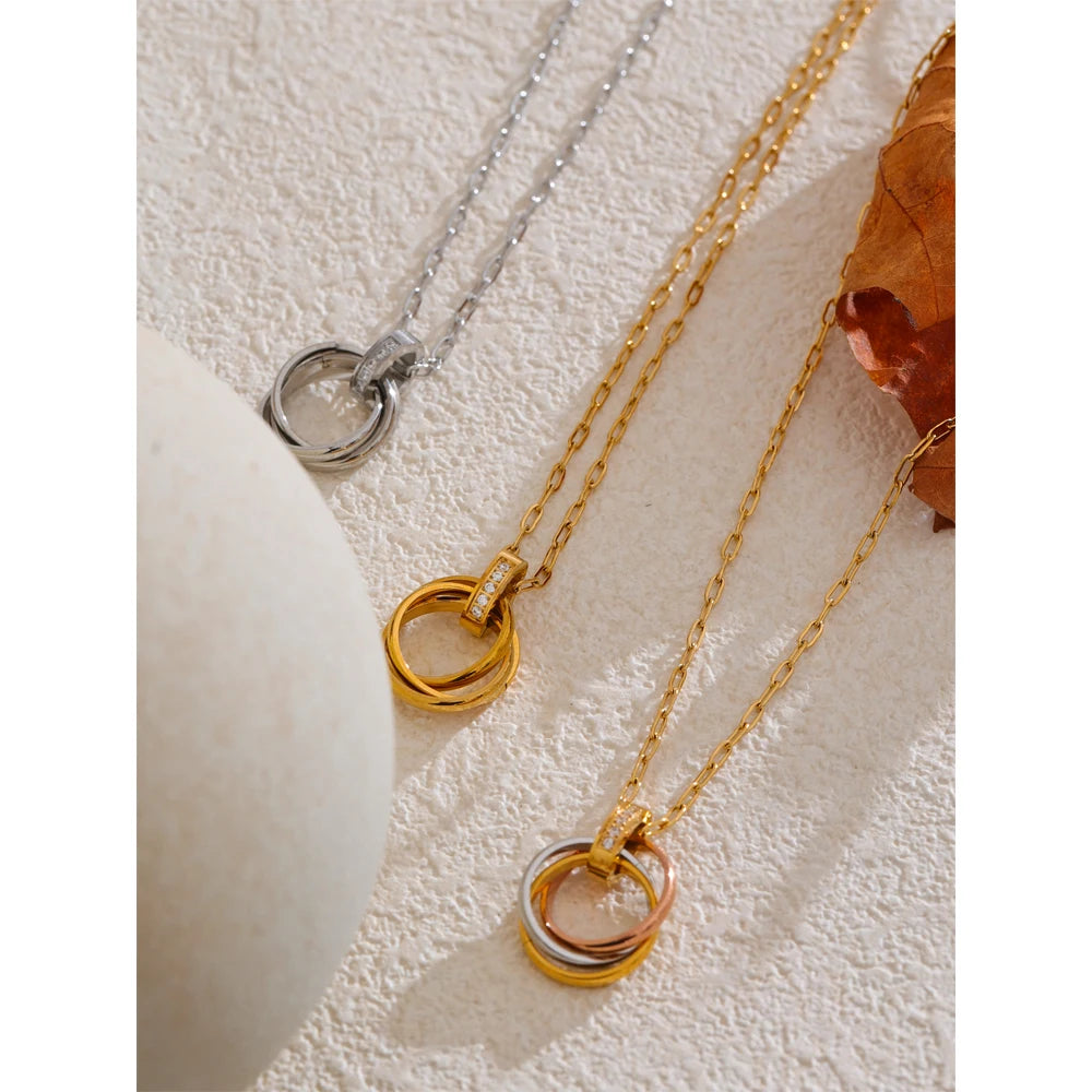 Trinity Linx Necklace - Cardi Bella