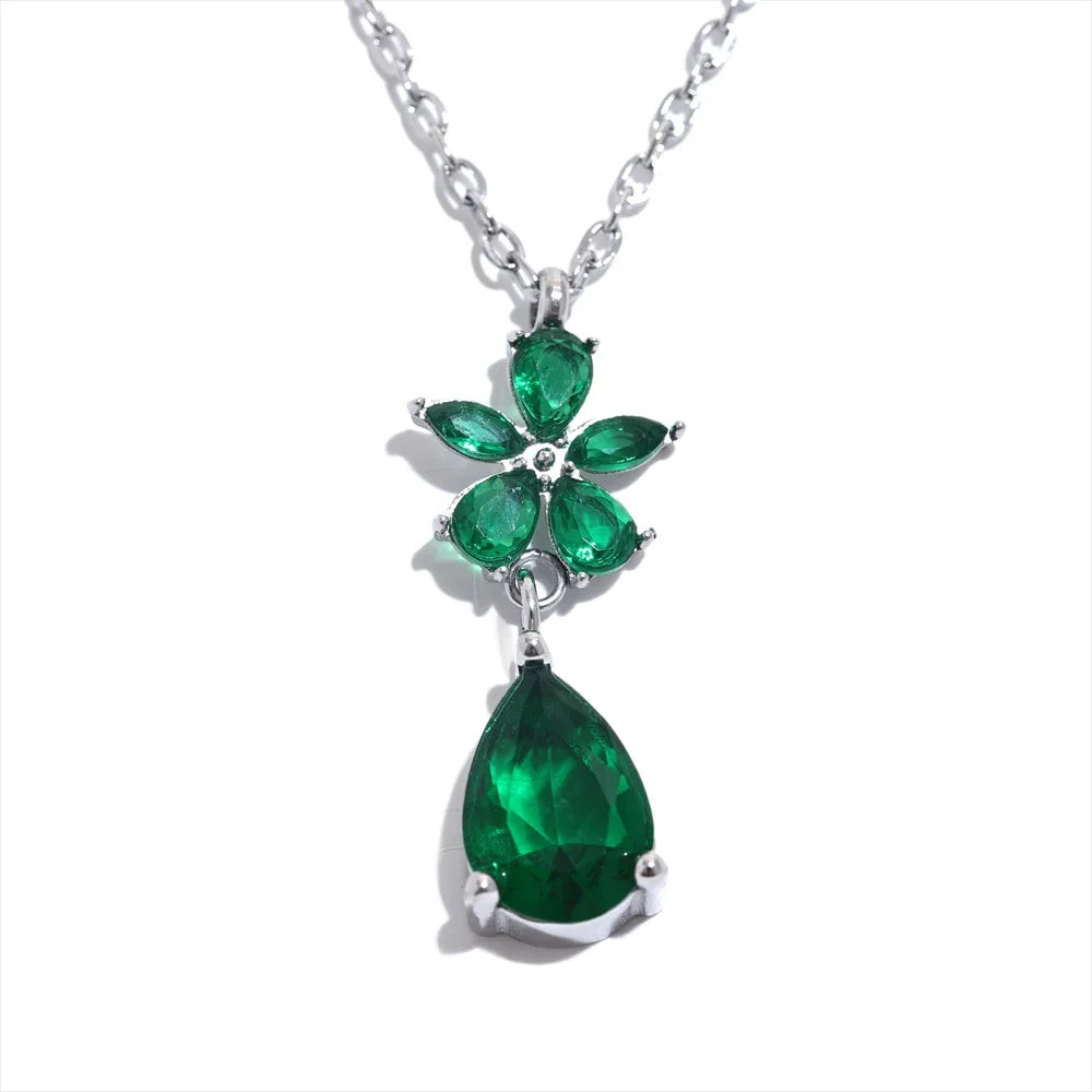 Flor del Cielo Necklace - Cardi Bella