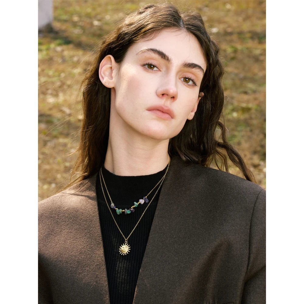 Solar Essence Necklace - Cardi Bella