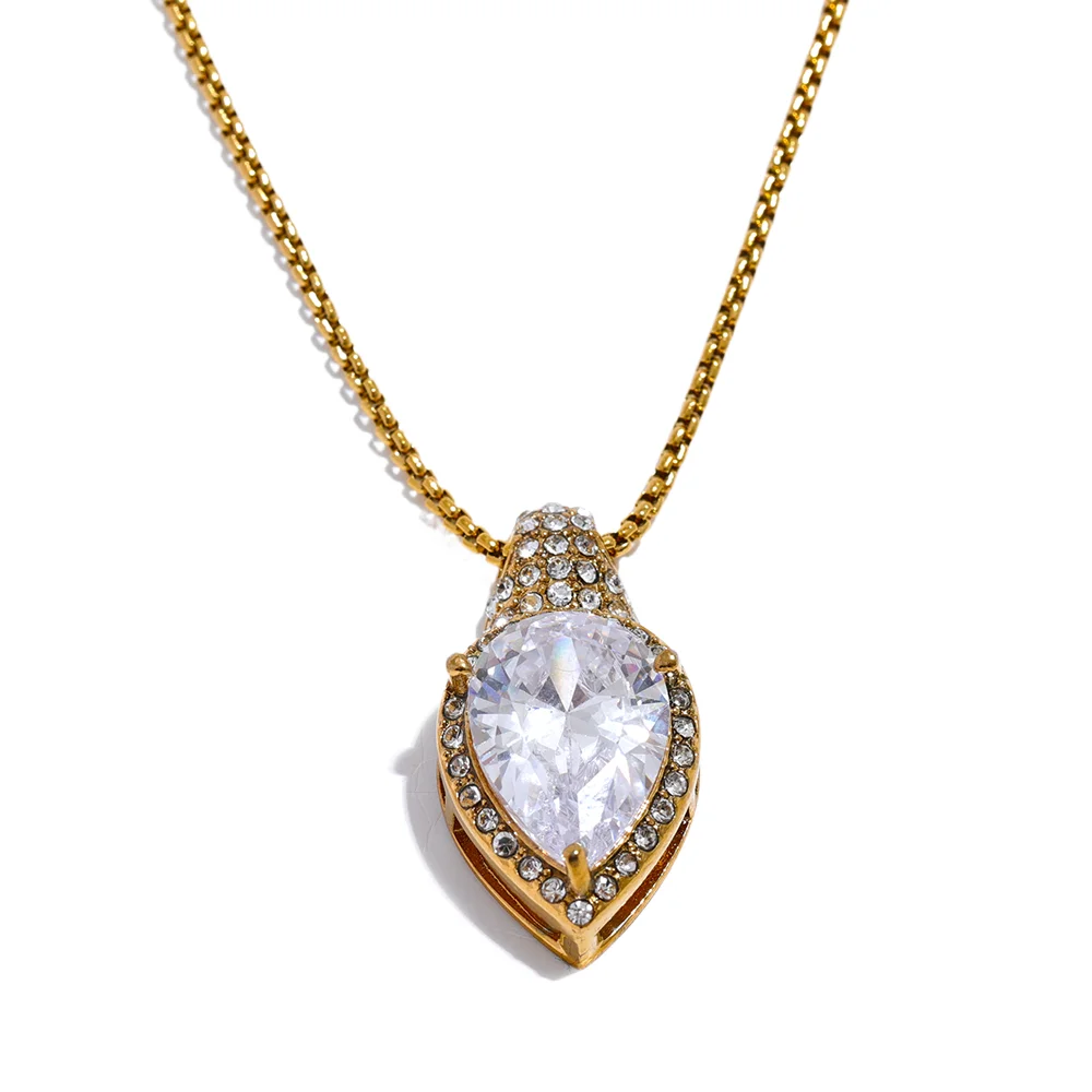 Lacrima Luminosa Necklace - Cardi Bella