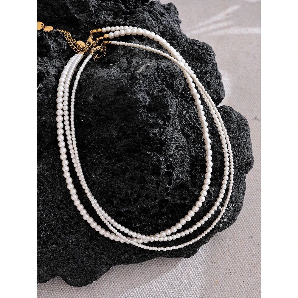 Perla Fina Necklace - Cardi Bella