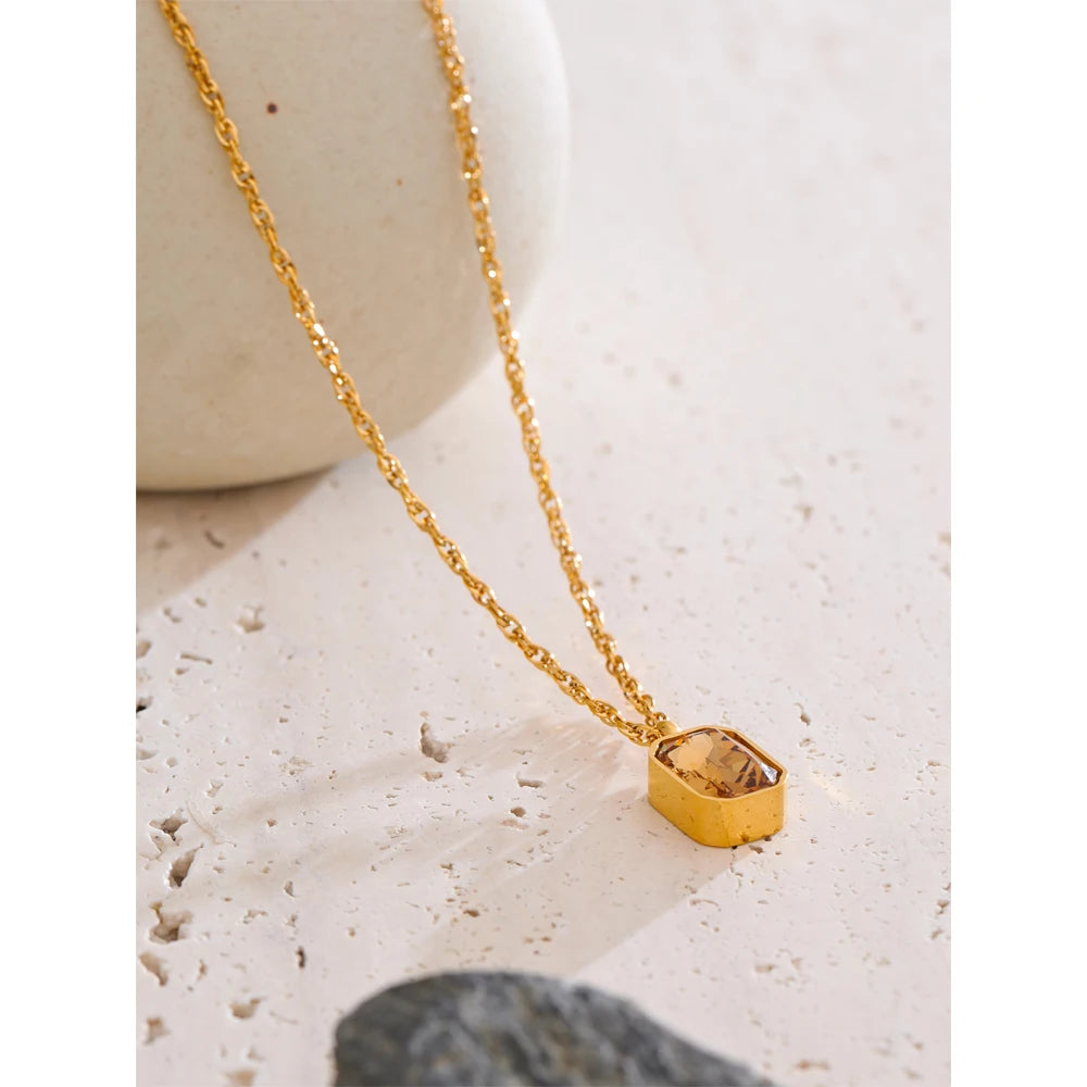 Luz de Oro Necklace - Cardi Bella