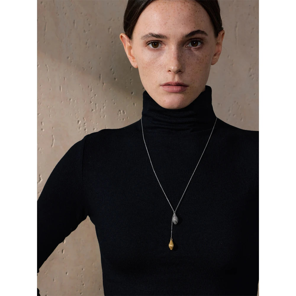 Luna Drop Necklace - Cardi Bella