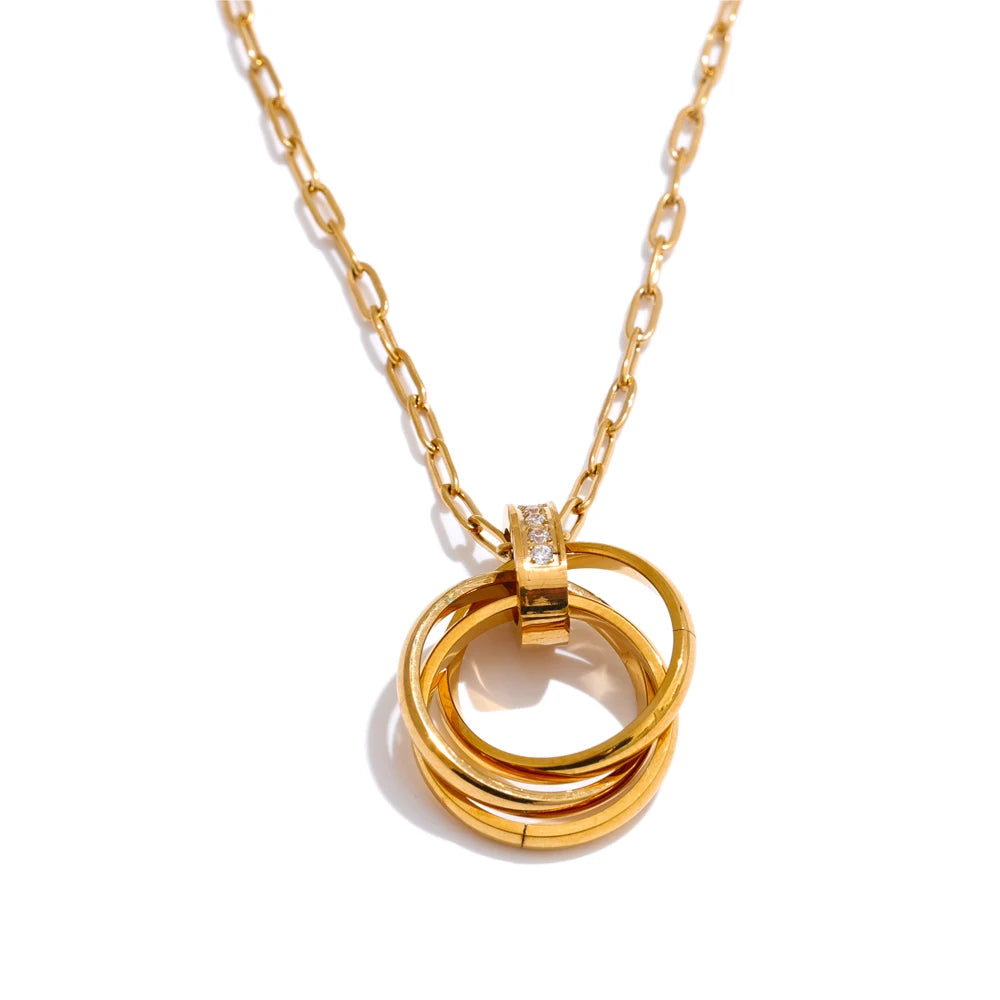 Trinity Linx Necklace - Cardi Bella