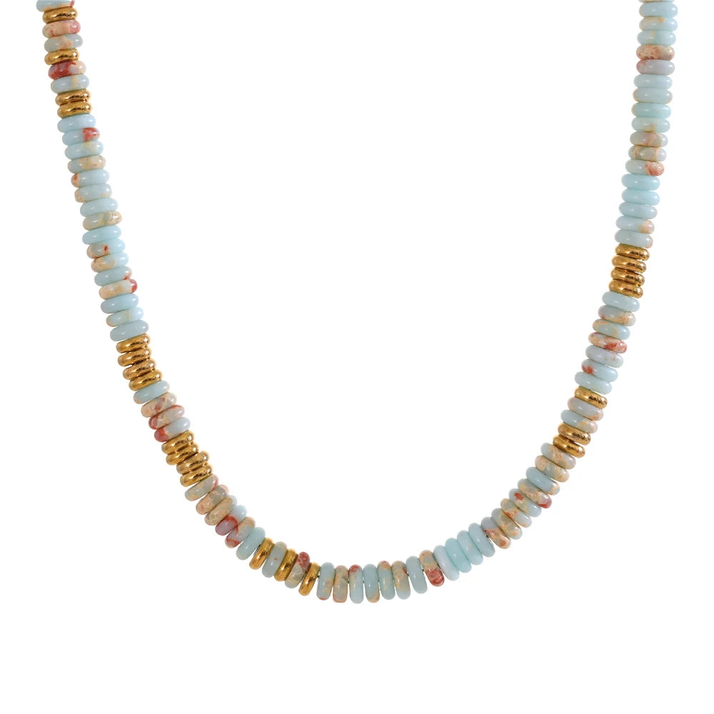 Nomad Beaded Necklace - Cardi Bella