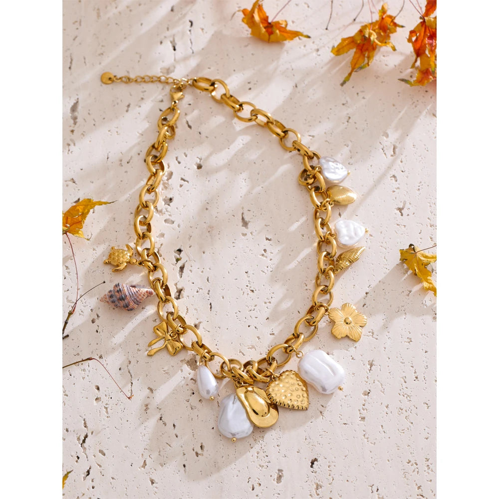 Ocean Royale Necklace - Cardi Bella