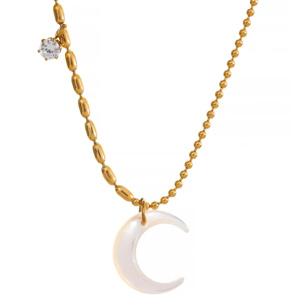 Celestial Luna Necklace - Cardi Bella