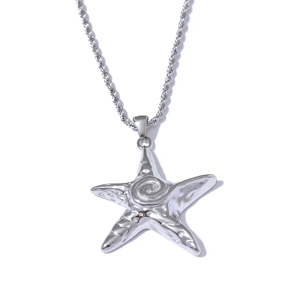 Beach Trip Star Fish Pendant - Cardi Bella