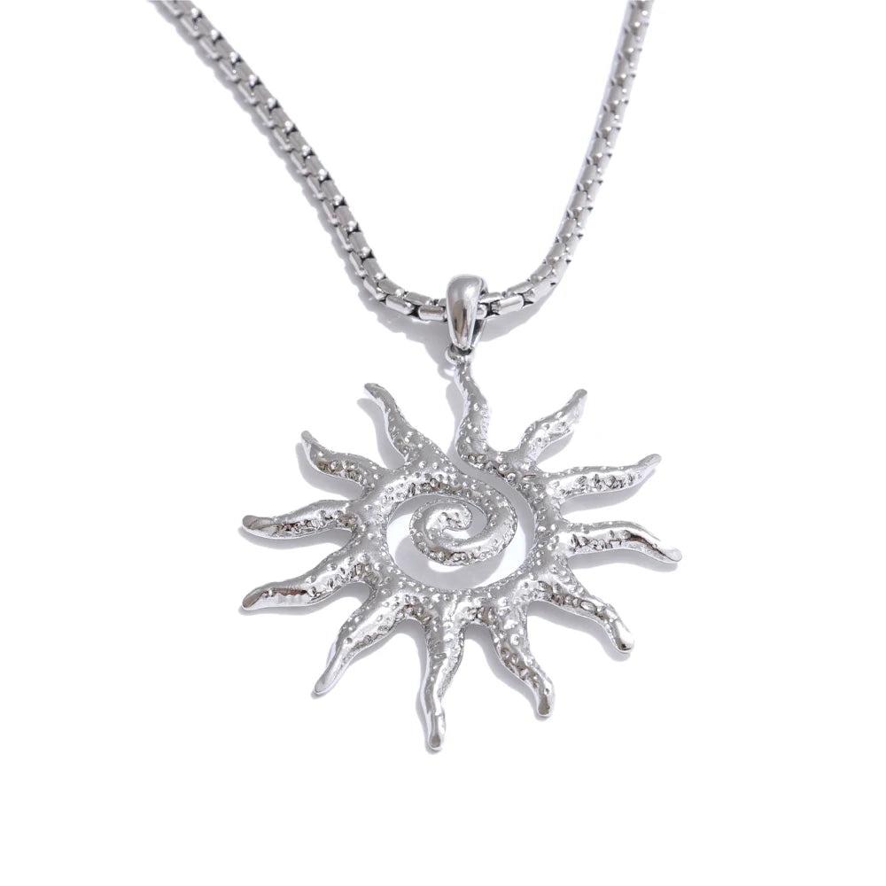 Flare Del Sol Necklace & Earrings Set - Cardi Bella