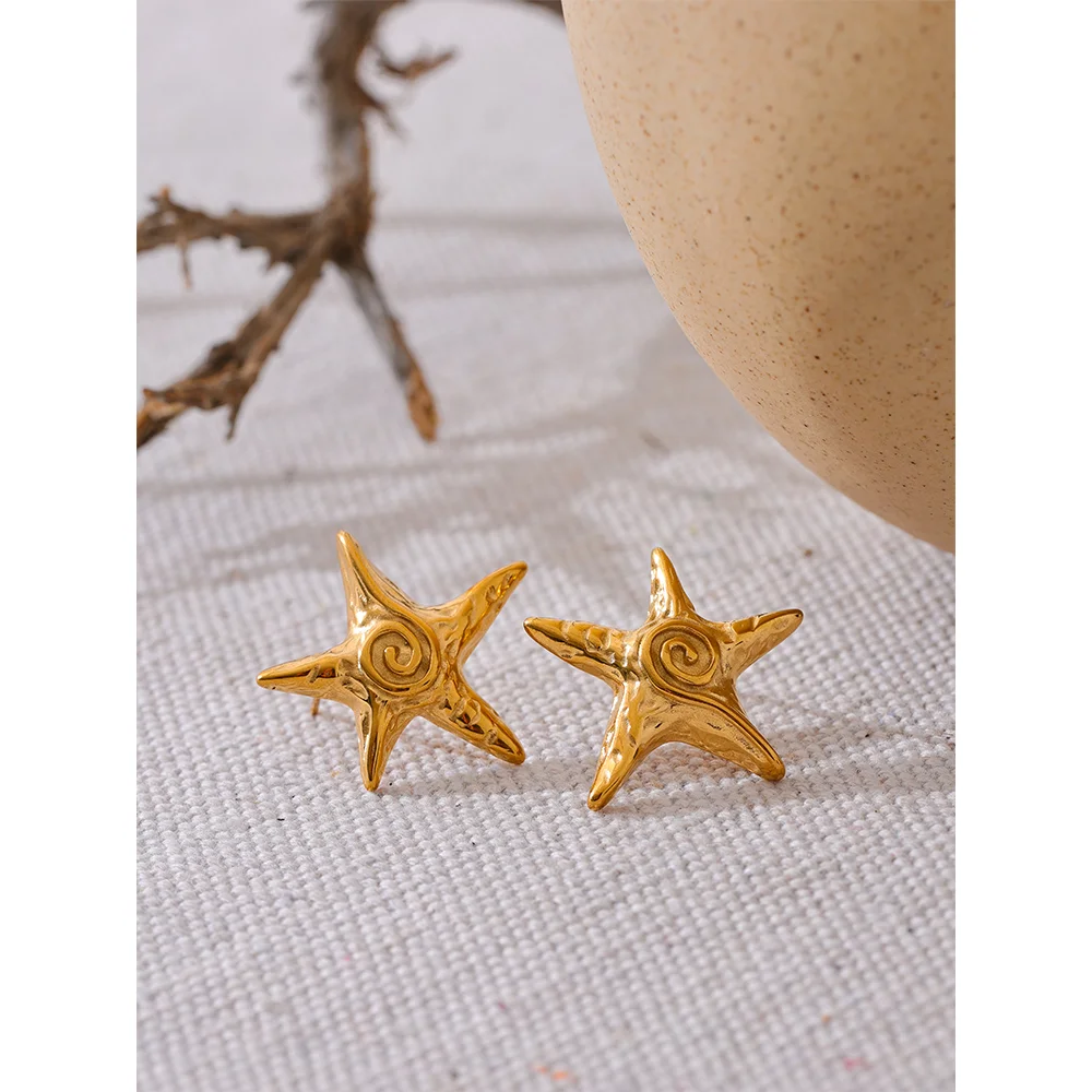 Estrella Marina Stud Earrings