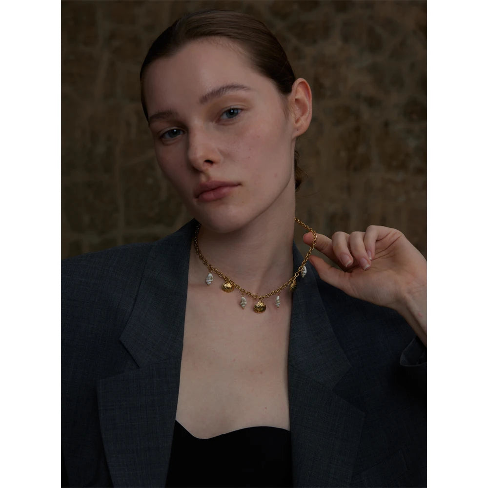 Seaside Charm Necklace - Cardi Bella