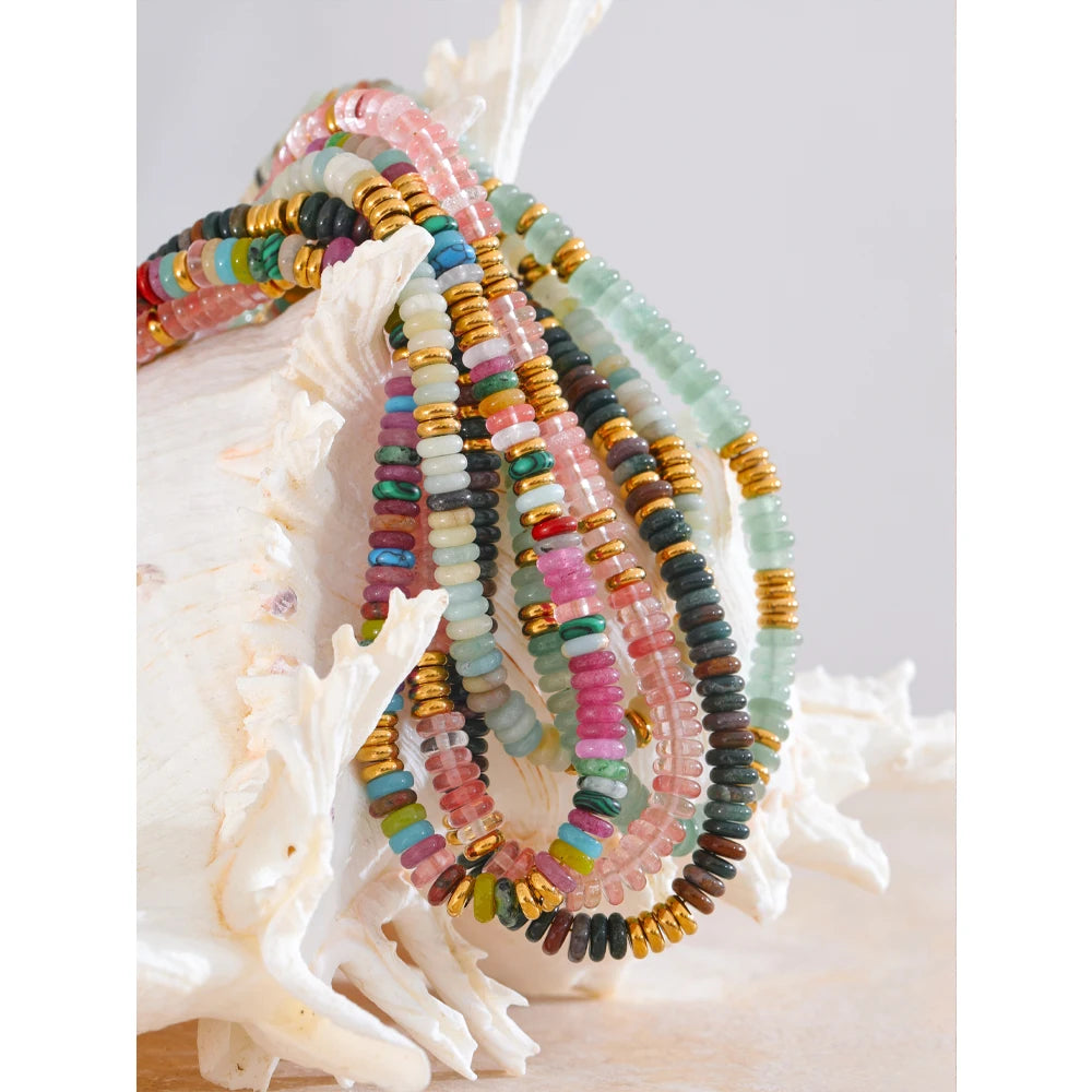 Nomad Beaded Necklace - Cardi Bella