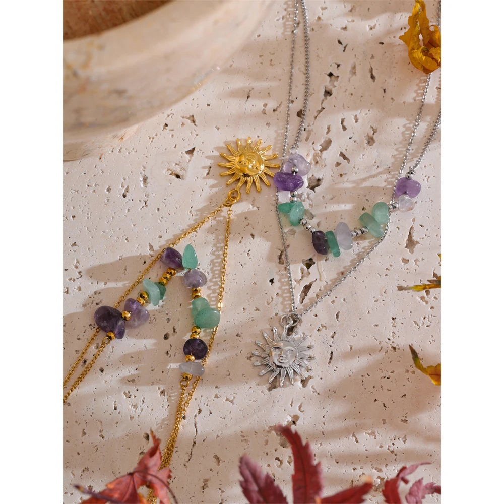 Solar Essence Necklace - Cardi Bella