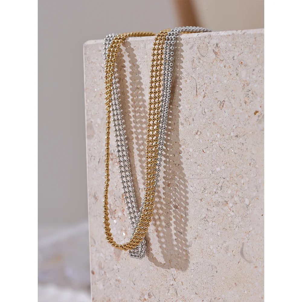 Triple Bead Chain - Cardi Bella