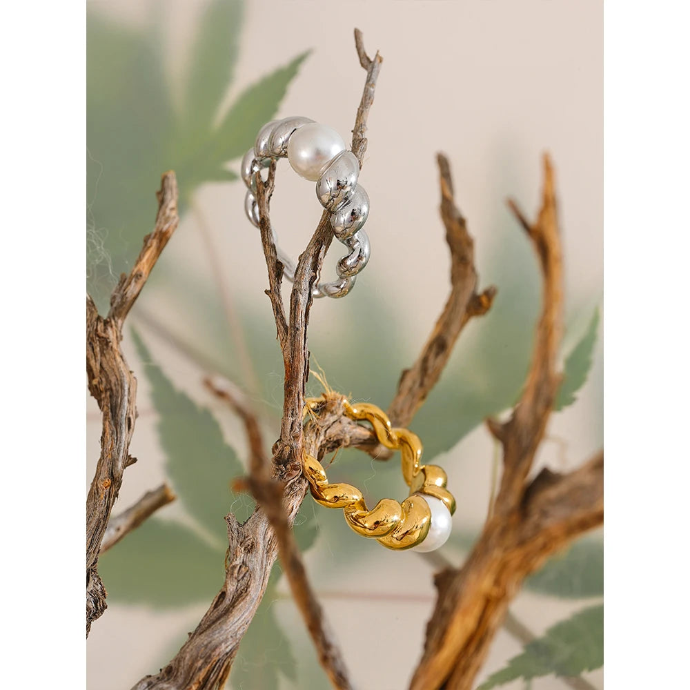 Oro Perla Ring